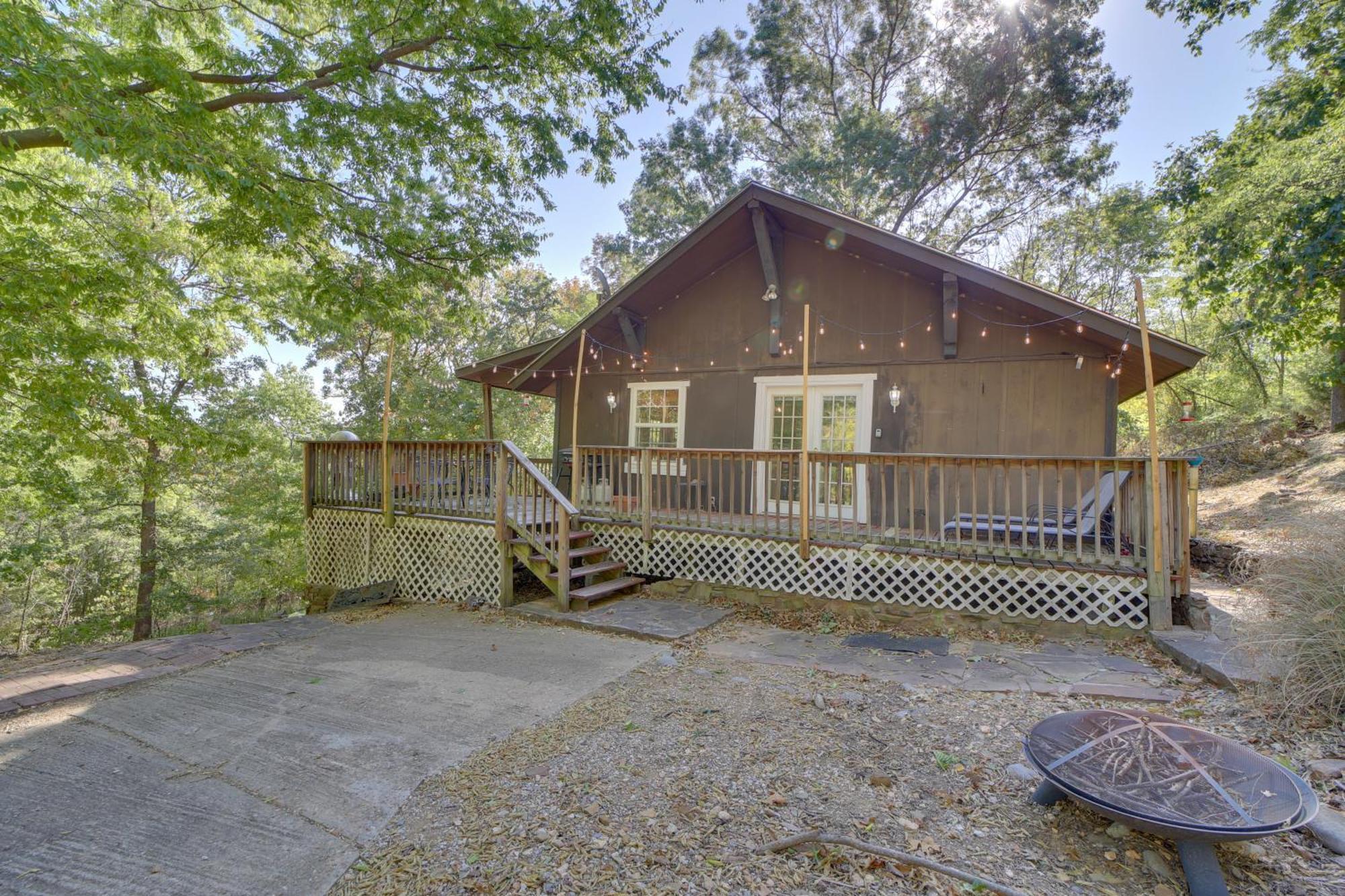 Secluded Vian Retreat Close To Tenkiller Lake Exterior photo